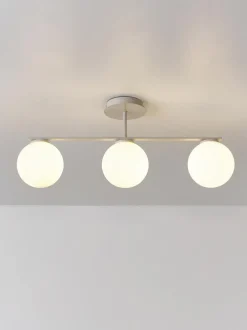 Lámpara de techo de vidrio opalino Atlanta