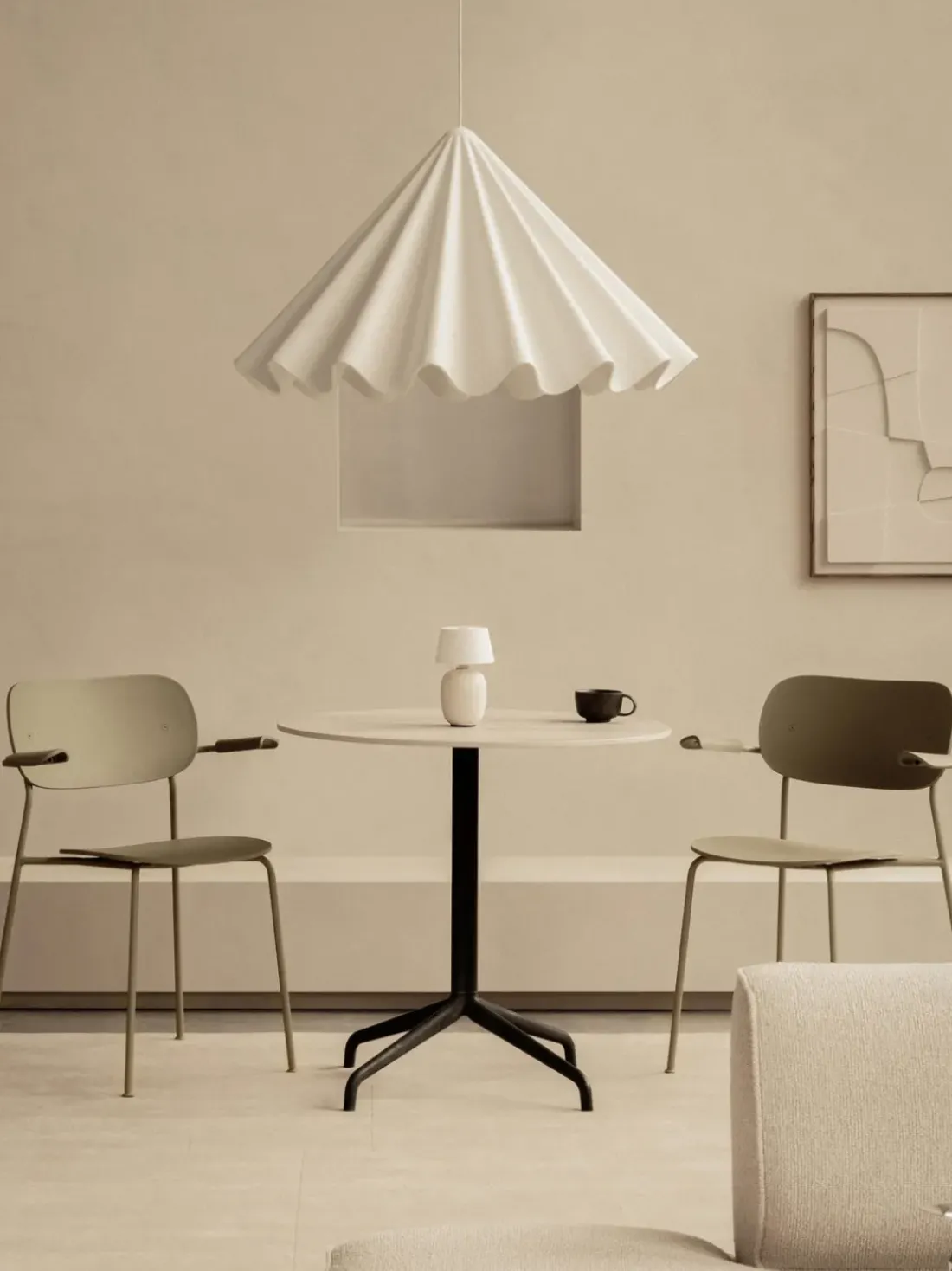 Lámpara de techo grande Dancing, Ø 95 cm