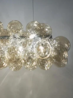 Lámpara de techo LED grande soplada Gross Bar