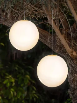 Lámpara de techo LED para exterior con mando a distancia Pianeta, portátil, tamaños diferentes