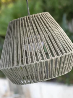 Lámpara de techo LED para exterior regulable Conta, portátil
