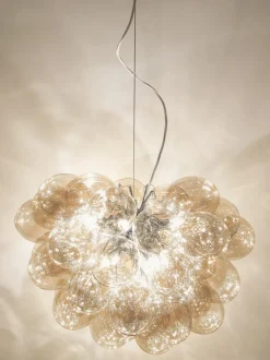 Lámpara de techo LED soplada Gross
