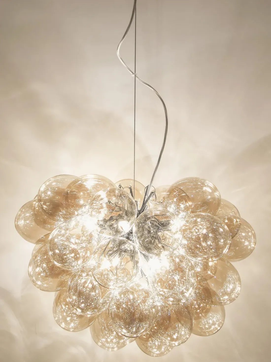 Lámpara de techo LED soplada Gross