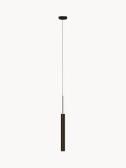 Lámpara de techo pequeña con superficie acanalada Tubulaire, 48 cm