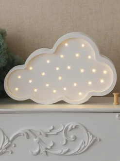 Lámpara infantil LED artesanal regulable Cloud, con función de temporizador