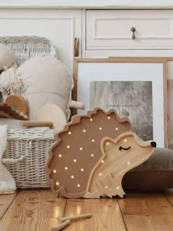 Lámpara infantil LED artesanal regulable con función de temporizador Hedgehog