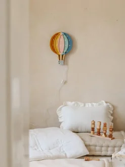 Lámpara infantil LED artesanal regulable con función de temporizador Hot Air Baloon
