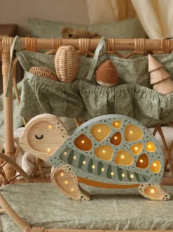 Lámpara infantil LED artesanal regulable con función de temporizador Turtle