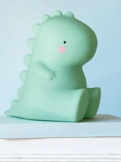 Lámpara infantil T-Rex, con función de temporizador