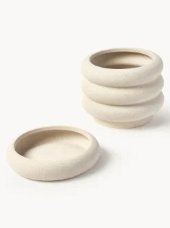 Maceta de gres pequeña Rudi, 16 cm