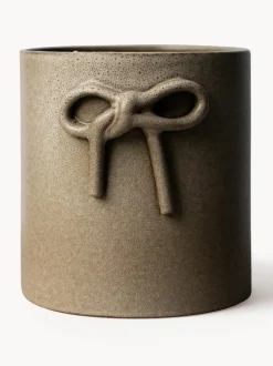 Macetero de cerámica Bow, 14 cm
