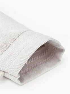 Manoplas de baño de algodón ecológico Premium, 2 uds.