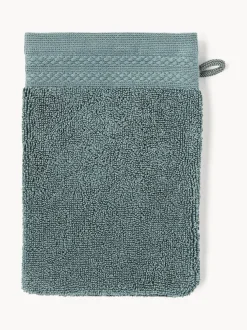 Manoplas de baño de algodón ecológico Premium, 2 uds.
