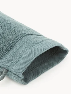 Manoplas de baño de algodón ecológico Premium, 2 uds.