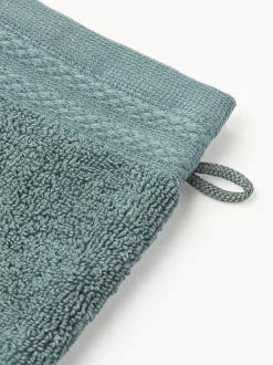 Manoplas de baño de algodón ecológico Premium, 2 uds.