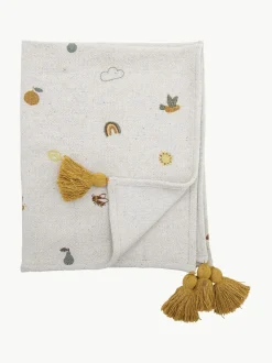 Manta infantil con borlas Agnes