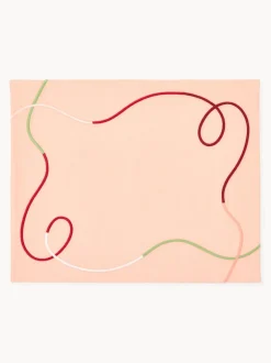 Manteles individuales con bordado abstracto Sue, 2 uds.