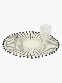 Manteles individuales Poms (6 uds.)