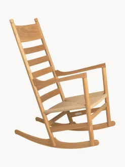 Mecedora de madera de roble CH45