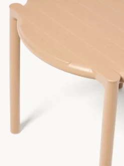 Mesa auxiliar de jardín apilable Doga