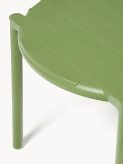 Mesa auxiliar de jardín apilable Doga