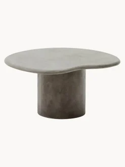 Mesa auxiliar de jardín de hormigón Macarella