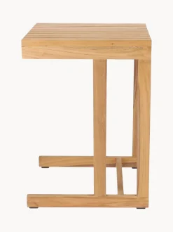 Mesa auxiliar de jardín de madera de teca Cero, 55 cm