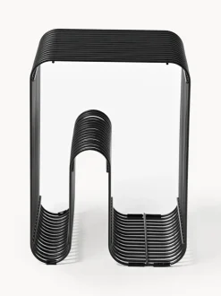 Mesa auxiliar de metal Curva