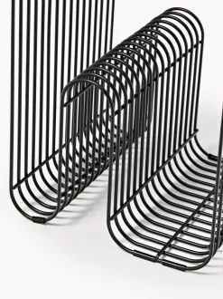 Mesa auxiliar de metal Curva