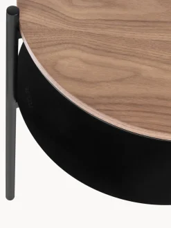 Mesa auxiliar redonda de madera Tu