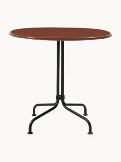 Mesa bistró redonda con tablero de cerámica Carmel, Ø 75 x 63 cm