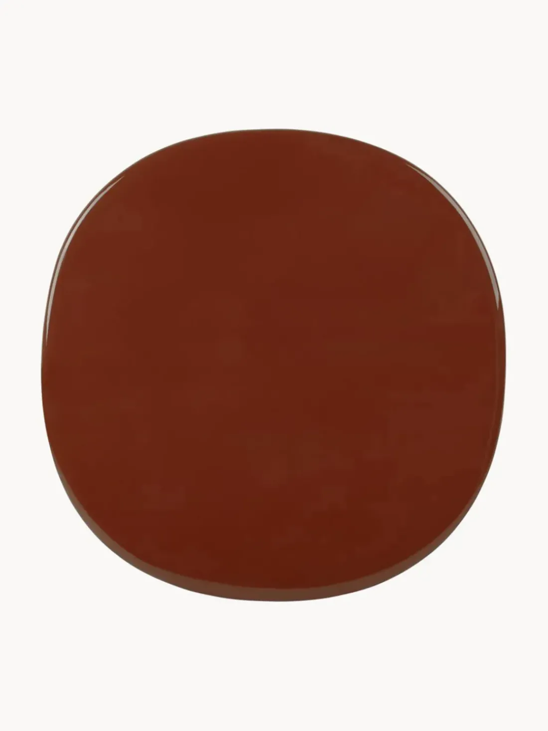 Mesa bistró redonda con tablero de cerámica Carmel, Ø 75 x 63 cm