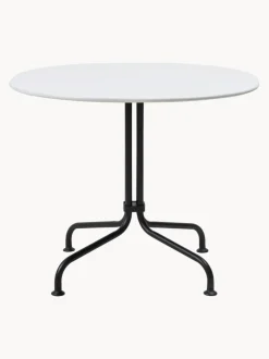 Mesa bistró redonda con tablero de cerámica Carmel, Ø 75 x 73 cm