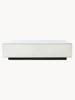 Mesa de centro artesanal de cristal de espejo Mirror, 90 cm