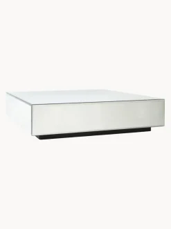 Mesa de centro artesanal de cristal de espejo Mirror, 90 cm