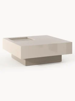 Mesa de centro con espacio de almacenamiento Alessa, 80 cm