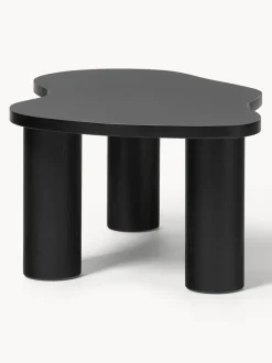 Mesa de centro de forma orgánica de madera de roble Didi