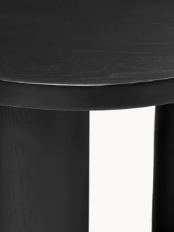 Mesa de centro de forma orgánica de madera de roble Didi