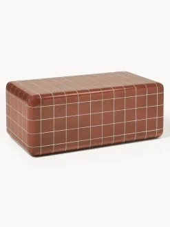 Mesa de centro de interior/exterior en look azulejo Doug