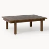 Mesa de centro de madera de acacia Matheus