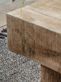 Mesa de centro de madera de mango Iowa