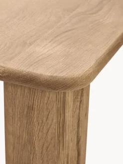 Mesa de centro de madera de roble Didi