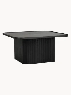 Mesa de centro de madera de roble Sullivan, 80 x 80 cm