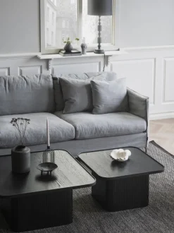 Mesa de centro de madera de roble Sullivan, 60 x 60 cm