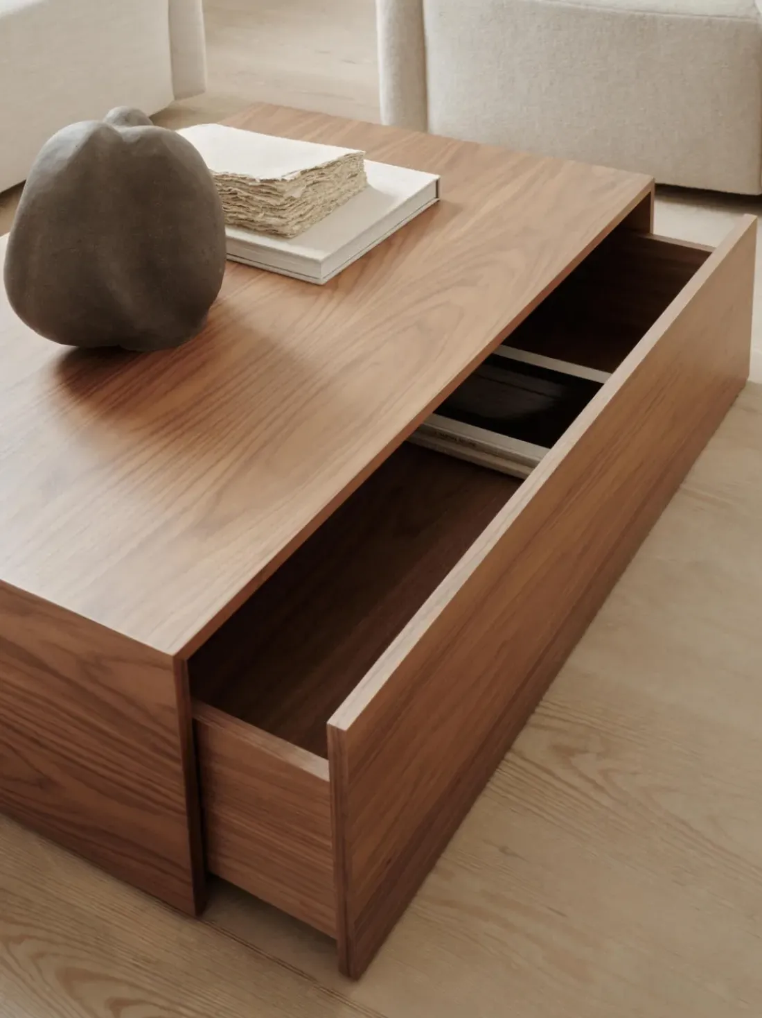 Mesa de centro de madera Mass