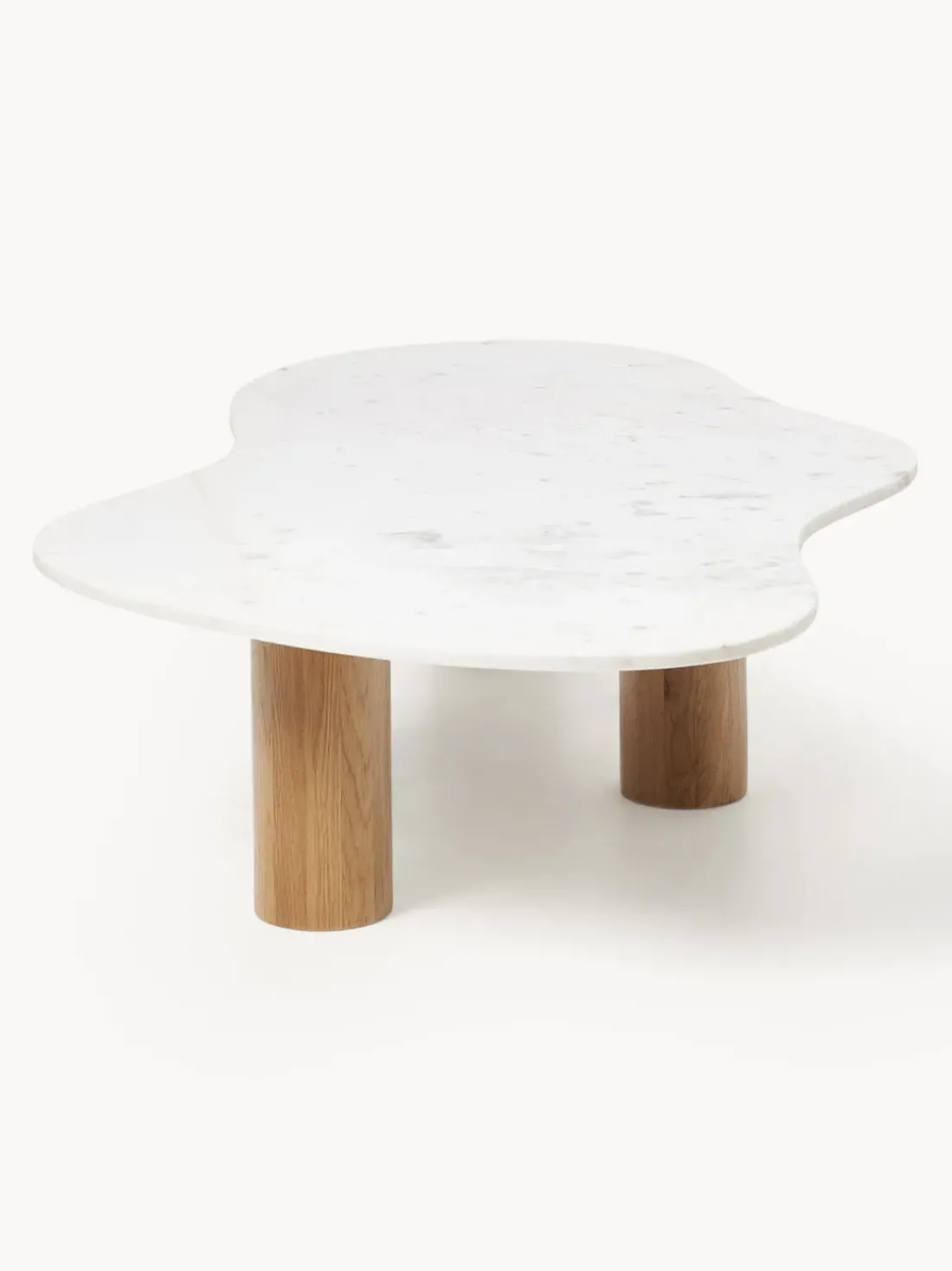 Mesa de centro de mármol con forma orgánica Naruto
