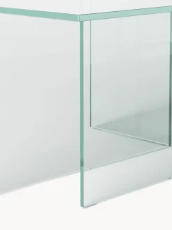 Mesa de centro de vidrio Anouk, 102 cm