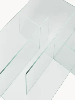 Mesa de centro de vidrio Anouk, 102 cm