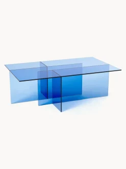 Mesa de centro de vidrio Anouk, 102 cm