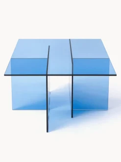 Mesa de centro de vidrio Anouk, 102 cm
